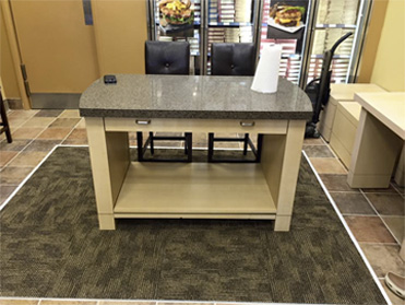 commercial flooring installation project 1